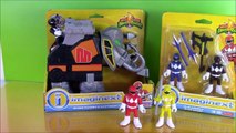 Imaginext Mighty Morphin Power Rangers Yellow Red Blue Black Rangers Mastadon Zord Toys