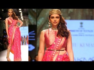 Download Video: Aditi Rao Hydari Walk The Ramp @ LFW