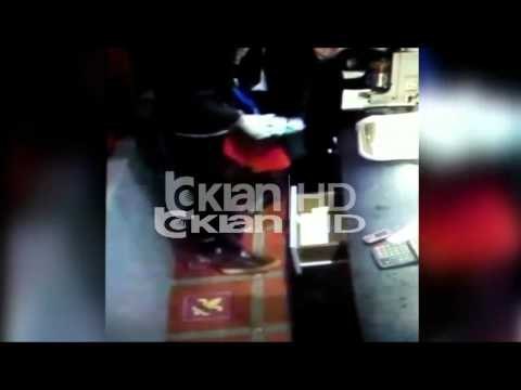 GRABITJA E KAZINOSE NE QENDER TE TIRANES, TV KLAN SIGURON PAMJET E KAMERAVE