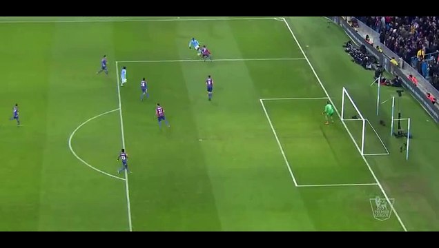 2-0 Sergio Ag࿎ Goal HD - Manchester City 2-0 Crystal Palace - 16-01-2016