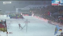 Biathlon - CM : Martin Fourcade 2e de la mass start de Ruhpolding