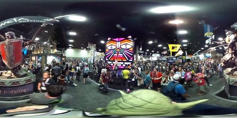 360 Video Weta Workshop at Comic Con 2015 Warcraft