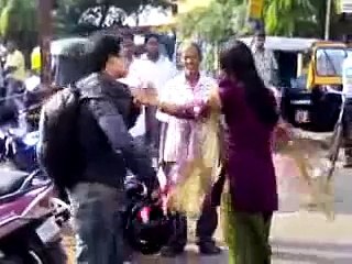 Boy & Girl Real Fight