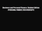 Read Business and Personal Finance Student Edition (PERSONAL FINANCE (RECORDKEEP)) Ebook Online