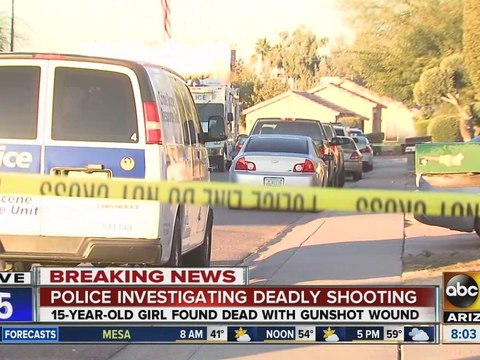Police investigating after teen girl shot, killed in Phoenix