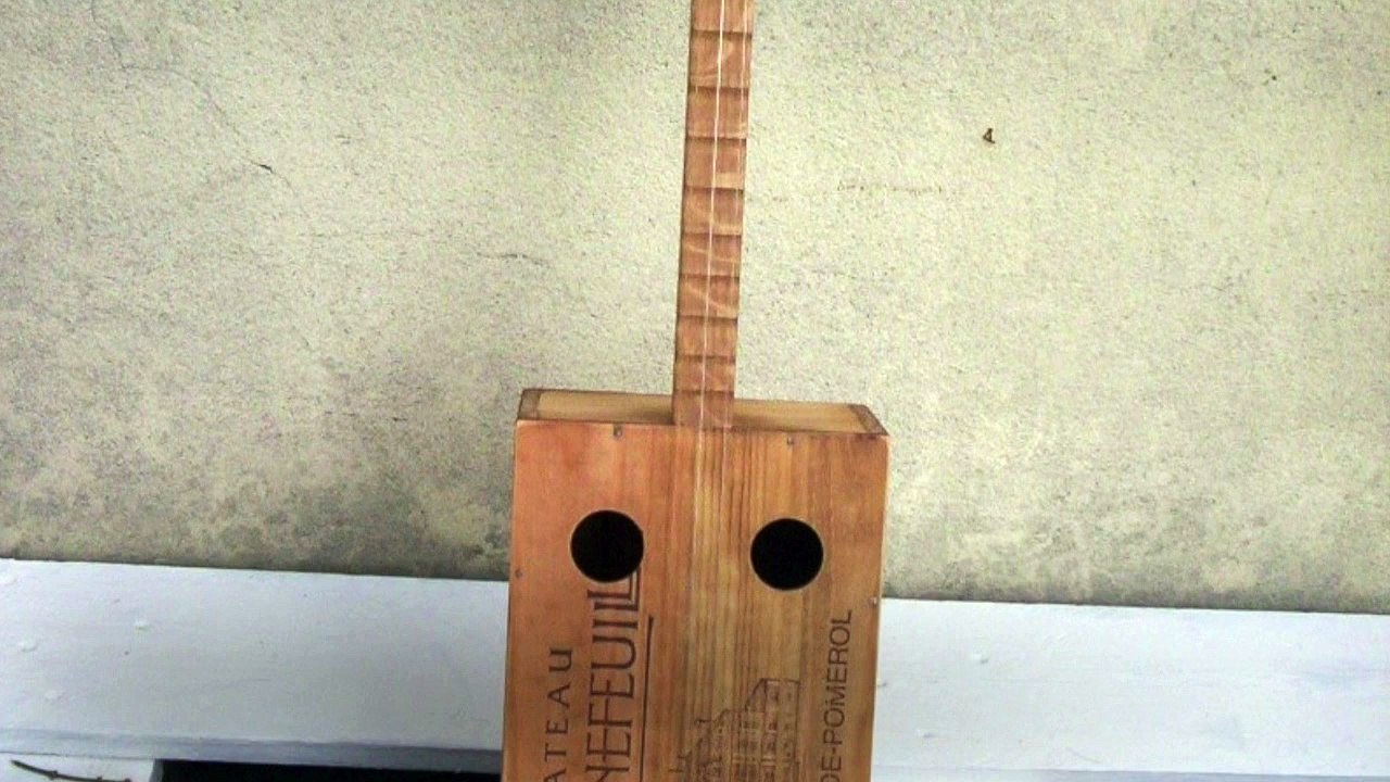 Wine Box Guitar -  Summertime