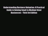 [PDF Download] Understanding Business Valuation: A Practical Guide to Valuing Small to Medium