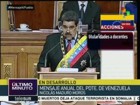 Pdte. Maduro: ONU reconoció que Venezuela cumple las metas del milenio