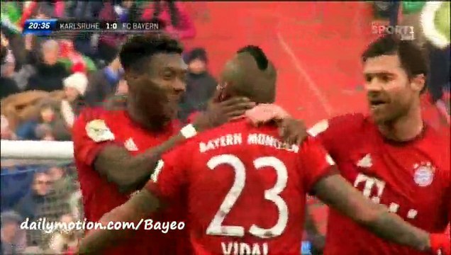 All Goals - Karlsruher 3-0 Bayern Munich 16.01.2016 HD