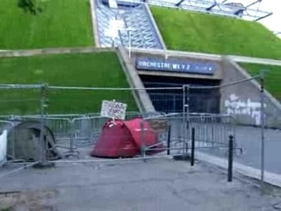 Arrivée à Bercy