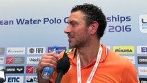 Interviews after Netherlands won by 14:7 against Russia – Women Preliminary, Belgrade 2016 European Championships