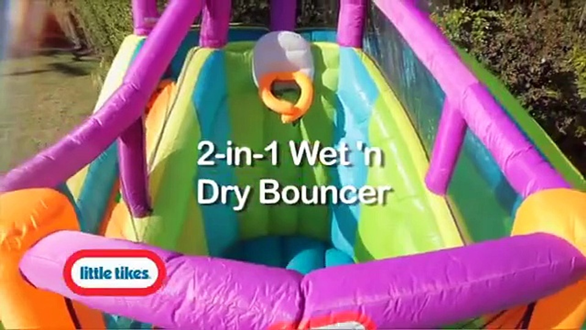 2 in 1 wet and dry bouncer