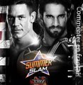 John Cena vs Seth Rollins - Winner Takes All [Wrestling Commentary VF]