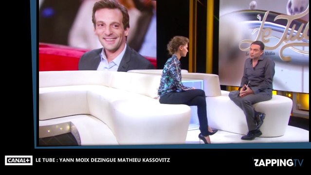 Le Tube : Yann Moix dézingue Mathieu Kassovitz (Vidéo)