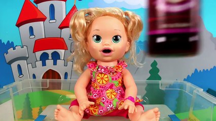 Baby Alive Soda Challenge. DisneyToysFan.