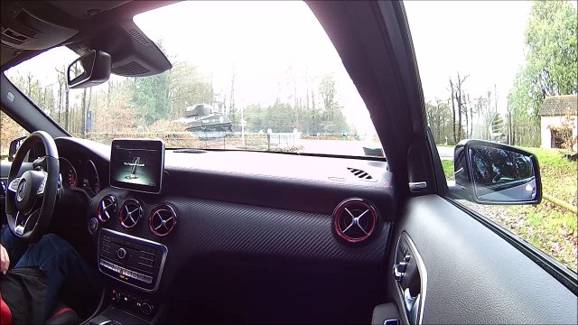 Essai Mercedes A45 AMG (caméra embarquée)