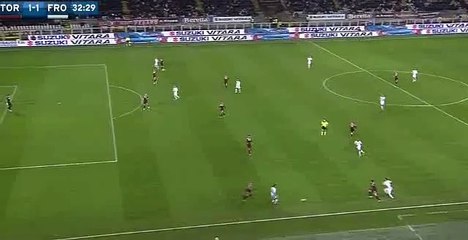 Paolo Sammarco Goal - Torino 1-1 Frosinone - 16-01-2016