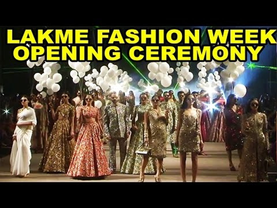 Lakme Fashion Week | Opening Ceremony With Bollywood Celebs