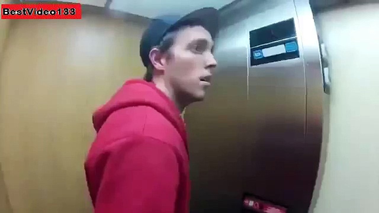 Ghost in Elevator Horror Movie Trailer Prank_2