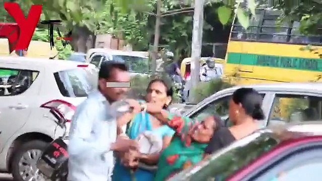 REAL FOOTAGE Indian Woman fights back on being Harassed!!!