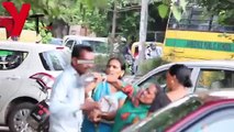 REAL FOOTAGE  Indian Woman fights back on being Harassed!!!