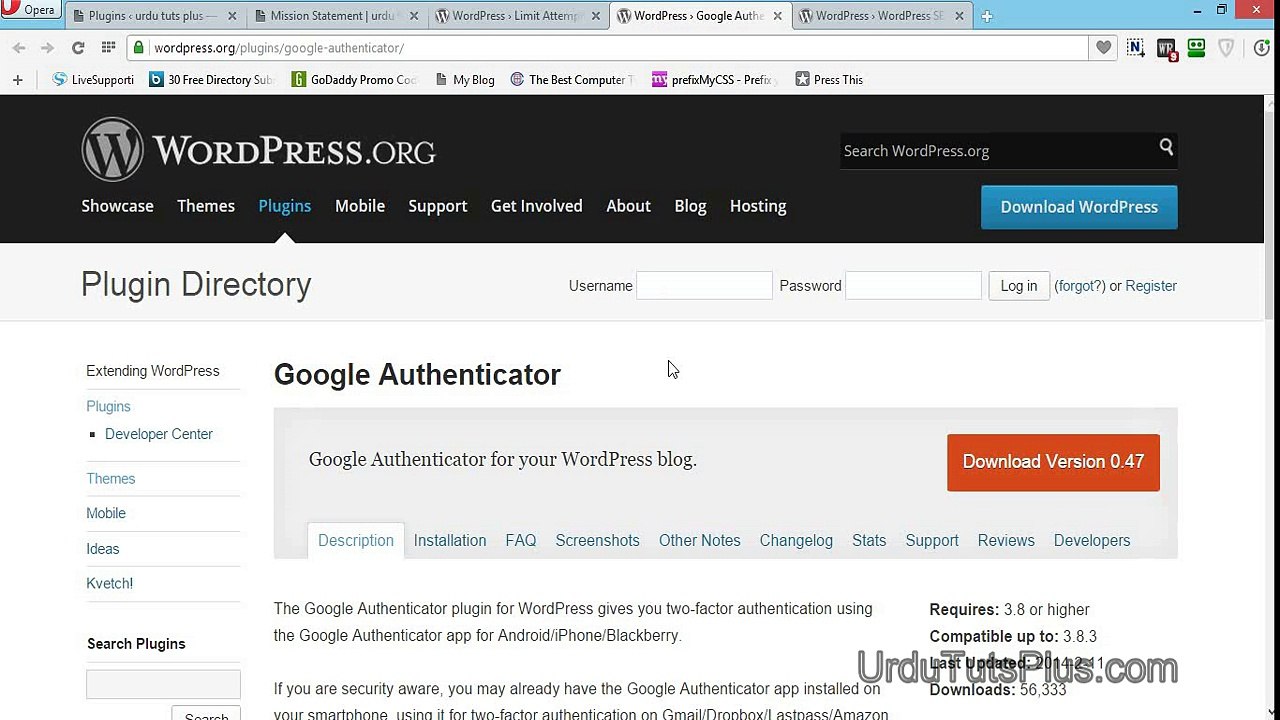 Plugins for Security Of WordPress Blog Or Site_(Lec-63)