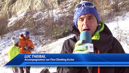 D!CI TV : Les grimpeurs de l'Ice Climbing Ecrins ont fait la course ce samedi