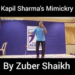 Kapil Sharma BEST Mimicry by a Pakistani stand up comedian - Hilarious!!!