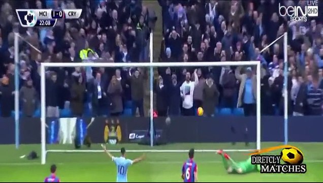 اهداف مباراة مانشستر سيتي وكريستال بالاس 4-0 [ 16_01_2016 ] [ الاهداف كاملة ] علي محمد علي HD - YouTube