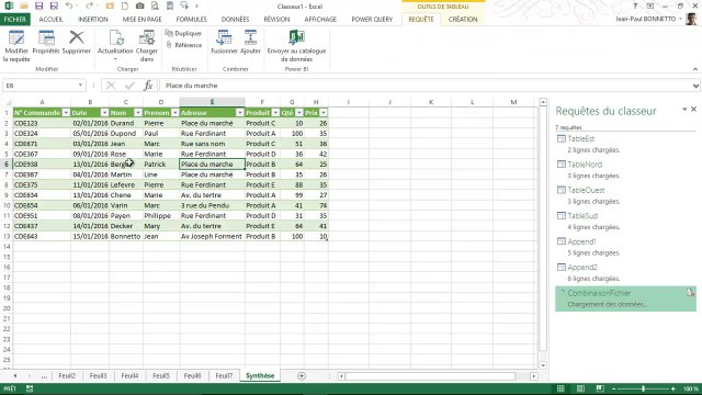 PowerQuery - Comment Combiner plusieurs Fichiers