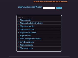 migraine protocol 101