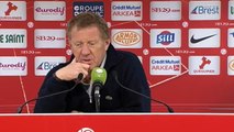 Réaction d'Alex Dupont après Stade Brestois 29 - AS Nancy-Lorraine