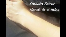 How to Get Smooth Fairer Hands in 5 Minutes