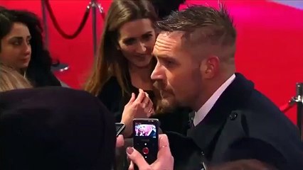 Tom Hardy caught with his pants down when learning of Oscar nom (FULL HD)