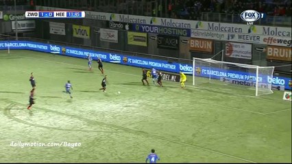 Dirk Marcellis Goal HD - Zwolle 1-0 Heerenveen - 16-01-2016