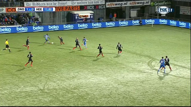 Dirk Marcellis Goal - PEC Zwolle 1-0 Heerenveen - 16.01.2016 HD - Video Dailymotion