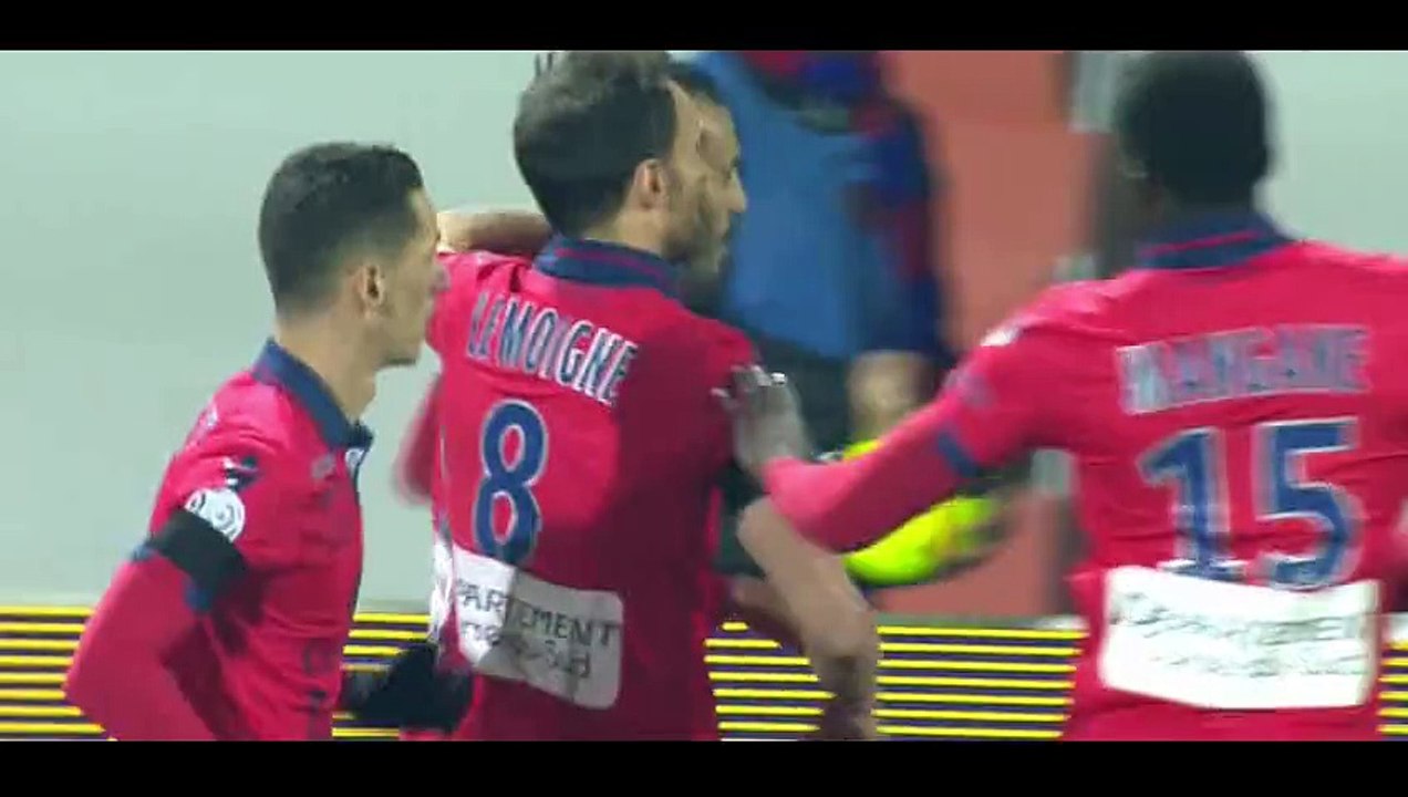 Khalid Boutaïb Goal HD - GFC Ajaccio 1-0 Reims - 16-01-2016