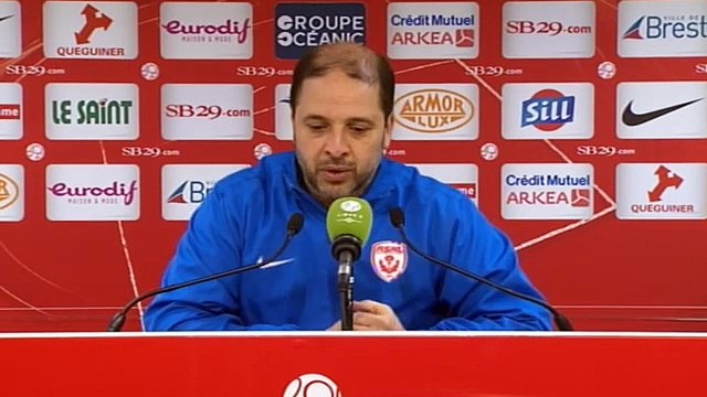 Réaction de Pablo Correa après Stade Brestois 29 - AS Nancy-Lorraine