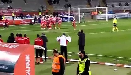 Ümit Özat Samsunspor'un golüne sevinmedi