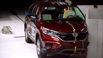 2015 Honda CR-V small overlap IIHS crash test