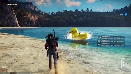 Just Cause 3 - Rubber Duck Easter Egg