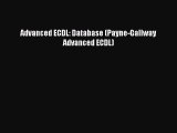 [PDF Download] Advanced ECDL: Database (Payne-Gallway Advanced ECDL) [PDF] Online
