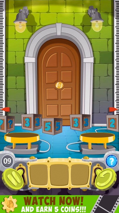 Escape Saga (100 Doors Cartoon) level 9 Walkthrough