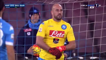 Diego Falcinelli Goal - Napoli 0-1 Sassuolo - 16-01-2016