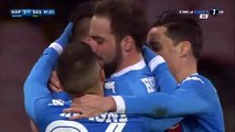 Gonzalo Higuain Goal Napoli 2-1 Sassuolo Serie A