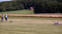 GIGANTIC RC FLYING WING 5,00M WINGSPAN RIESEN NURFLÜGLER / RC Airshow Oppingen 2015