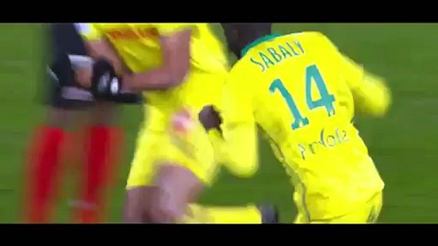 Youssouf Sabaly Goal - Guingamp 2-2 Nantes Ligue 1 16-01-2016