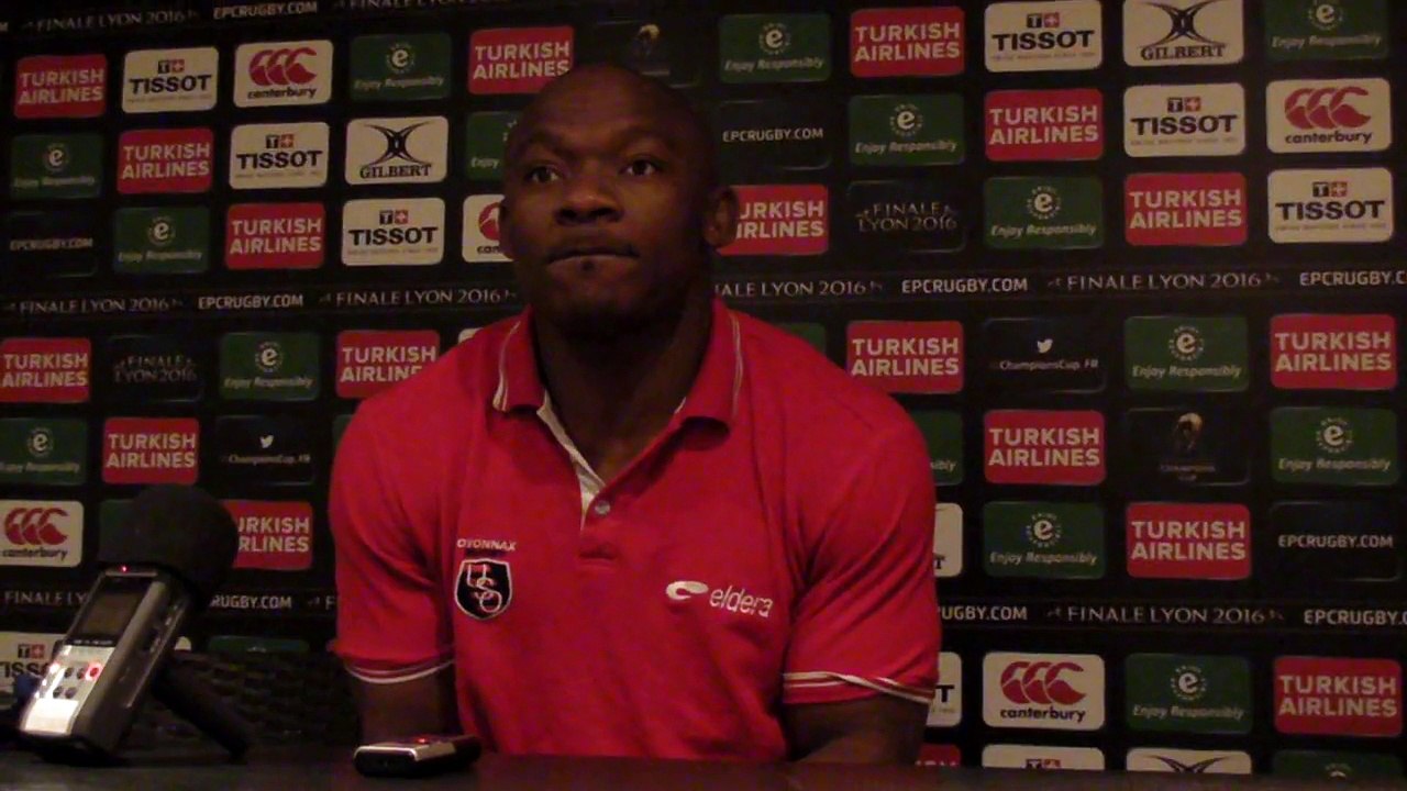 Rugby Champions Cup - Silvère Tian après Oyonnax - Stade Toulousain