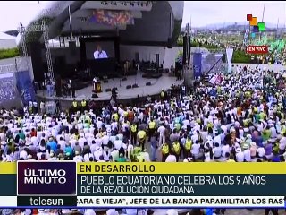 Rafael Correa: La oposición ha tenido que mentir para desacreditarnos