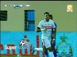 اهداف مباراة ( الزمالك 1-0 إتحاد الشرطة ) الدورى المصرى